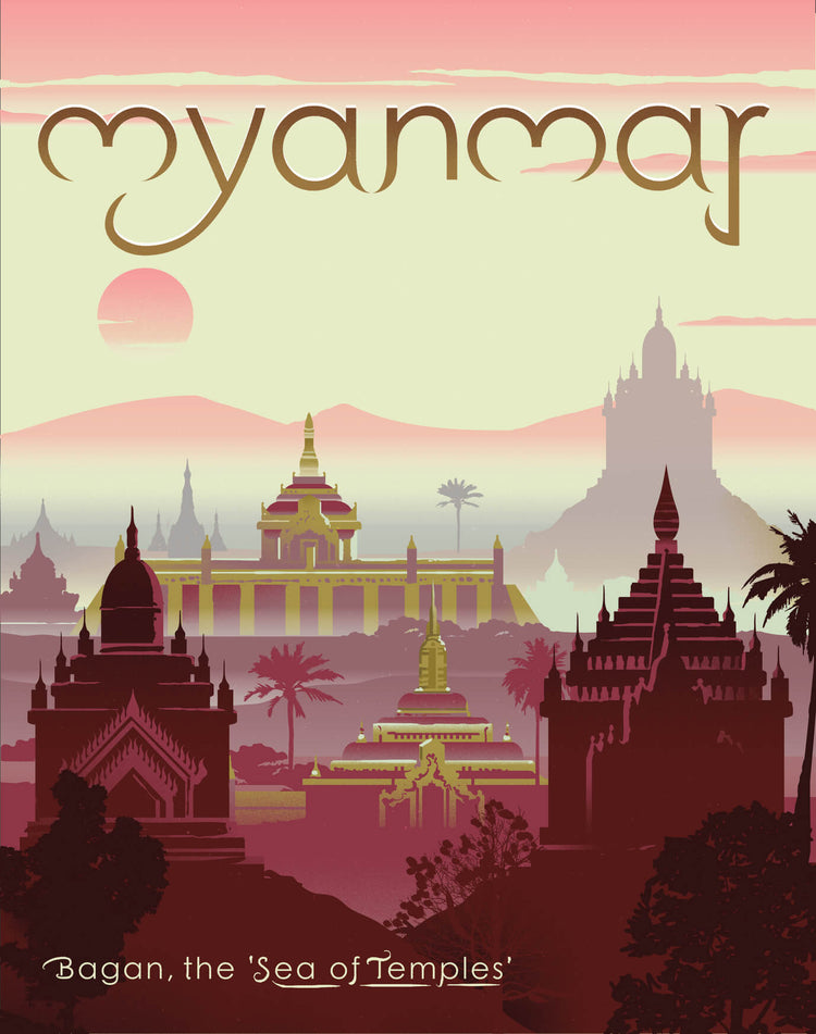 Travel Print - Myanmar
